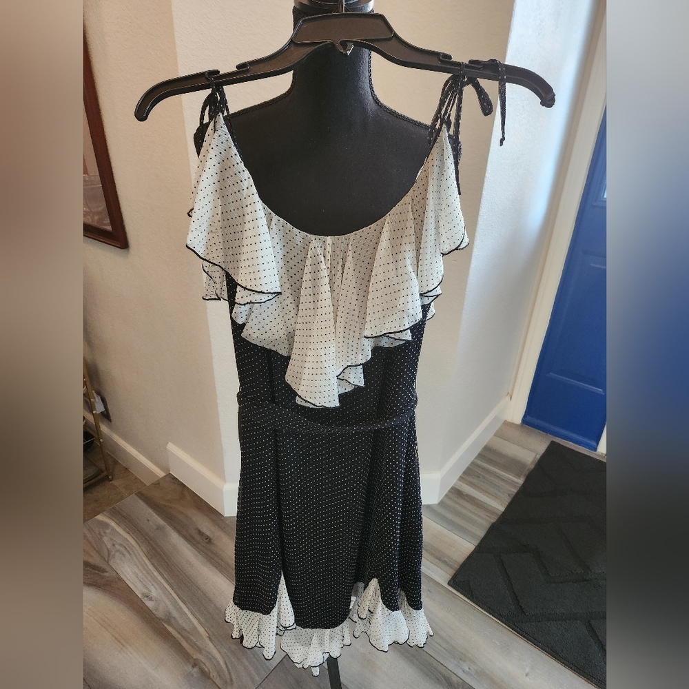 Anna Sui Vintage Black Dress
